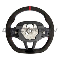 BMW GXX LCI ALCANTARA FLAT BOTTOM STEERING WHEEL WITH HEATING