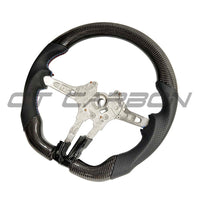 BMW FXX CARBON FIBRE / LEATHER FLAT BOTTOM STEERING WHEEL