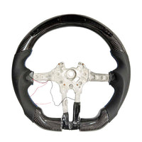 BMW FXX CARBON FIBRE/LEATHER/LED FLAT BOTTOM STEERING WHEEL