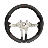 BMW FXX MATTE CARBON FIBRE & LEATHER STEERING WHEEL
