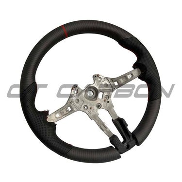 BMW FXX MATTE CARBON FIBRE & LEATHER STEERING WHEEL