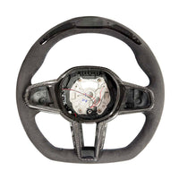 BMW GXX LCI ALCANTARA FLAT BOTTOM STEERING WHEEL WITH LED