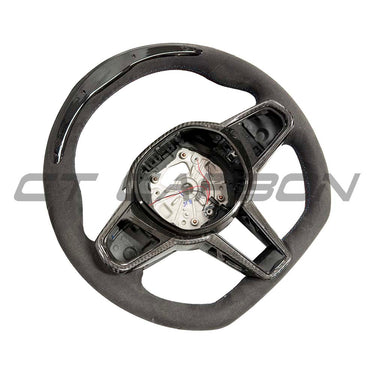 BMW GXX LCI ALCANTARA FLAT BOTTOM STEERING WHEEL WITH LED