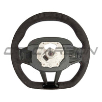 BMW GXX LCI ALCANTARA FLAT BOTTOM STEERING WHEEL WITH LED