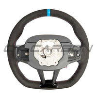 BMW GXX LCI ALCANTARA FLAT BOTTOM STEERING WHEEL WITH HEATING & ACC