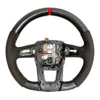 LAMBORGHINI URUS CARBON FIBRE/ALCANTARA FLAT BOTTOM STEERING WHEEL
