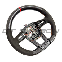 LAMBORGHINI URUS CARBON FIBRE/ALCANTARA FLAT BOTTOM STEERING WHEEL
