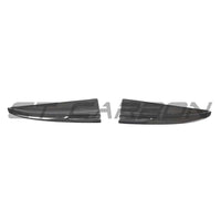 MERCEDES W205 C-CLASS & C63 2015-2018 CARBON FIBRE SPLITTER CORNERS