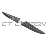 MERCEDES W205 C-CLASS & C63 2015-2018 CARBON FIBRE SPLITTER CORNERS