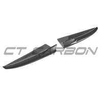 MERCEDES W205 C-CLASS & C63 2015-2018 CARBON FIBRE SPLITTER CORNERS