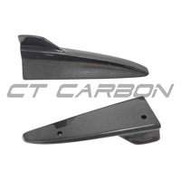 MERCEDES W205 C-CLASS & C63 2015-2018 CARBON FIBRE SPLITTER CORNERS