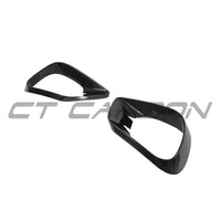 MERCEDES E-CLASS 2017-2020 CARBON FIBRE FRONT BUMPER TRIMS