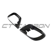 MERCEDES E-CLASS 2017-2020 CARBON FIBRE FRONT BUMPER TRIMS
