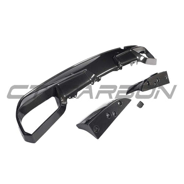 BMW F96 X6M 2020-2023 CARBON FIBRE DIFFUSER - V2