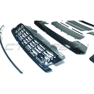 RANGE ROVER L460 FULL BLACK EDITION TRIM PACK - 2022+-Kit-BLAK BY CT-CT Carbon - High-quality carbon fiber and gloss black aerodynamic parts for premium sports and luxury vehicles.