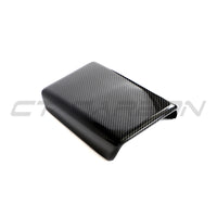 TESLA MODEL 3 & Y 2017+ CARBON FIBRE STALK COVER-Accessories-CT CARBON-CT Carbon - High-quality carbon fiber and gloss black aerodynamic parts for premium sports and luxury vehicles.