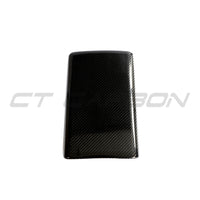 TESLA MODEL 3 & Y 2017+ CARBON FIBRE STALK COVER-Accessories-CT CARBON-CT Carbon - High-quality carbon fiber and gloss black aerodynamic parts for premium sports and luxury vehicles.