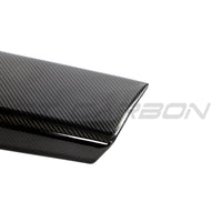 TESLA MODEL 3 & Y 2017+ CARBON FIBRE STALK COVER-Accessories-CT CARBON-CT Carbon - High-quality carbon fiber and gloss black aerodynamic parts for premium sports and luxury vehicles.