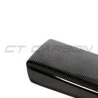 TESLA MODEL 3 & Y 2017+ CARBON FIBRE STALK COVER-Accessories-CT CARBON-CT Carbon - High-quality carbon fiber and gloss black aerodynamic parts for premium sports and luxury vehicles.