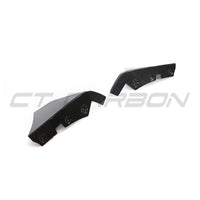 TOYOTA SUPRA 2020+ A90 CARBON FIBRE REAR BUMPER CORNERS