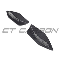 PORSCHE 911 GT2 RS/GT3 RS WING RISER END CAPS - CT DESIGN