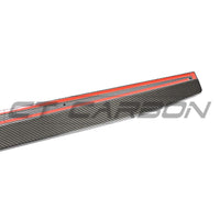 MERCEDES E63 W213 2018-2020 PRE-FACELIFT CARBON FIBRE SIDE SKIRTS - CT DESIGN