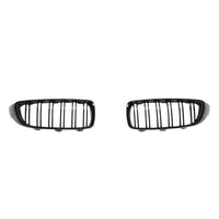 BMW M4 F82 / F83 & F32/F33/F36 4 SERIES DOUBLE SLAT BLACK GRILLES