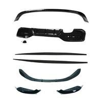 BMW F20/F21 1 SERIES LCI TWIN LEFT GLOSS BLACK KIT - V4