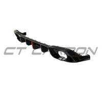VOLKSWAGEN GOLF MK8/8.5 GTI/GTD 2021+ CARBON FIBRE DIFFUSER WITH LED