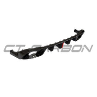 VOLKSWAGEN GOLF MK8/8.5 GTI/GTD 2021+ CARBON FIBRE DIFFUSER WITH LED