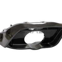 VOLKSWAGEN GOLF MK8/8.5 GTI/GTD 2021+ CARBON FIBRE DIFFUSER WITH LED