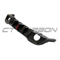 VOLKSWAGEN GOLF MK8/8.5 GTI/GTD 2021+ CARBON FIBRE DIFFUSER WITH LED