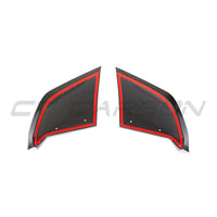AUDI R8 V10 GEN 2 2015-2019 CARBON FIBRE REAR BUMPER LOWER CORNERS