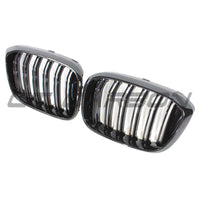 BMW G01 X3 2017-2021 DOUBLE SLAT BLACK GRILLES
