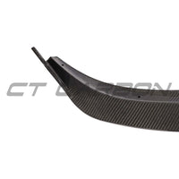 MERCEDES W205 C63 COUPE/CONVERTIBLE 2015-2023 CARBON FIBRE SPLITTER - V3 - CT DESIGN