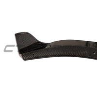 MERCEDES W205 C63 COUPE/CONVERTIBLE 2015-2023 CARBON FIBRE SPLITTER - V3 - CT DESIGN