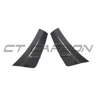 MERCEDES C-CLASS & C43 2019-2021 CARBON FIBRE FRONT BUMPER VENT TRIMS