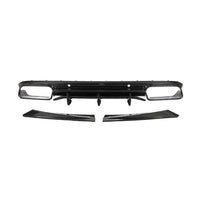 MERCEDES W205 C63 FACELIFT COUPE/CONVERTIBLE 2DR CARBON FIBRE DIFFUSER V2 - CT DESIGN