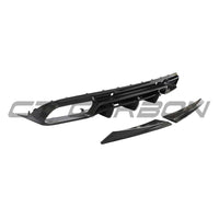 MERCEDES W205 C63 FACELIFT COUPE/CONVERTIBLE 2DR CARBON FIBRE DIFFUSER V2 - CT DESIGN