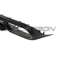 MERCEDES W205 C63 FACELIFT COUPE/CONVERTIBLE 2DR CARBON FIBRE DIFFUSER V2 - CT DESIGN