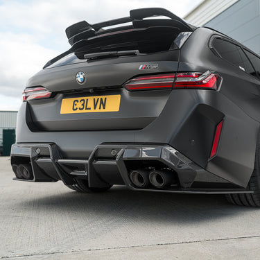 BMW G90 M5 & G99 M5 TOURING 2024+ CARBON FIBRE DIFFUSER - V1 - CT DESIGN