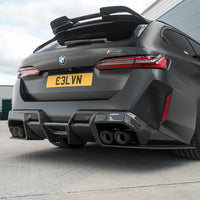 BMW G90 M5 & G99 M5 TOURING 2024+ CARBON FIBRE DIFFUSER - V1 - CT DESIGN