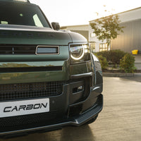 DEFENDER 90/110/130 2020+ CARBON FIBRE FRONT BUMPER TRIM - CT DESIGN