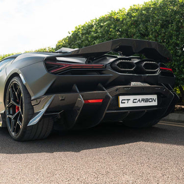 LAMBORGHINI REVUELTO CARBON FIBRE REAR DIFFUSER - CT DESIGN