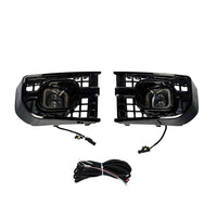 DEFENDER 90/110/130 L663 2020+ GLOSS BLACK FOG LIGHTS