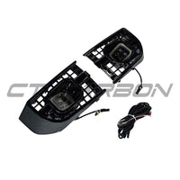 DEFENDER 90/110/130 L663 2020+ GLOSS BLACK FOG LIGHTS