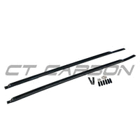 DEFENDER 110 L663 2020+ GLOSS BLACK ROOF RAILS
