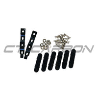 DEFENDER 110 L663 2020+ GLOSS BLACK ROOF RAILS