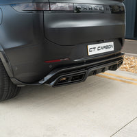 RANGE ROVER SPORT L461 2023+ CARBON FIBRE DIFFUSER AND TIPS - CT DESIGN