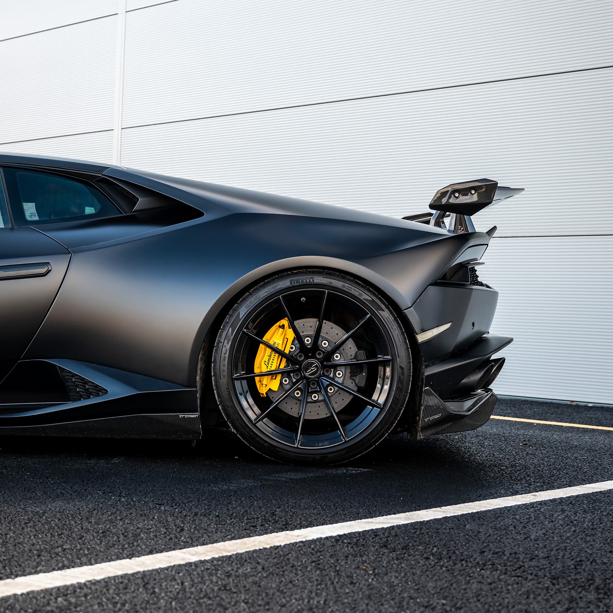 CT CARBON | LAMBORGHINI HURACAN LP-610 CARBON FIBRE SPLITTER - CT ...